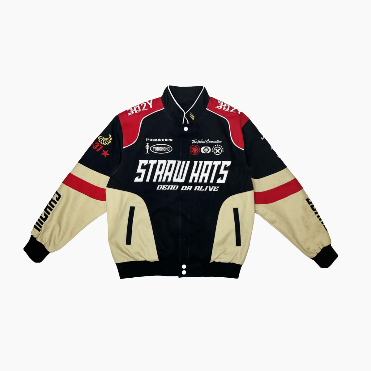 Straw Hat Racing Jacket - SparkTrendz