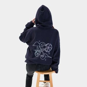 One Piece Nami Navy Hoodie